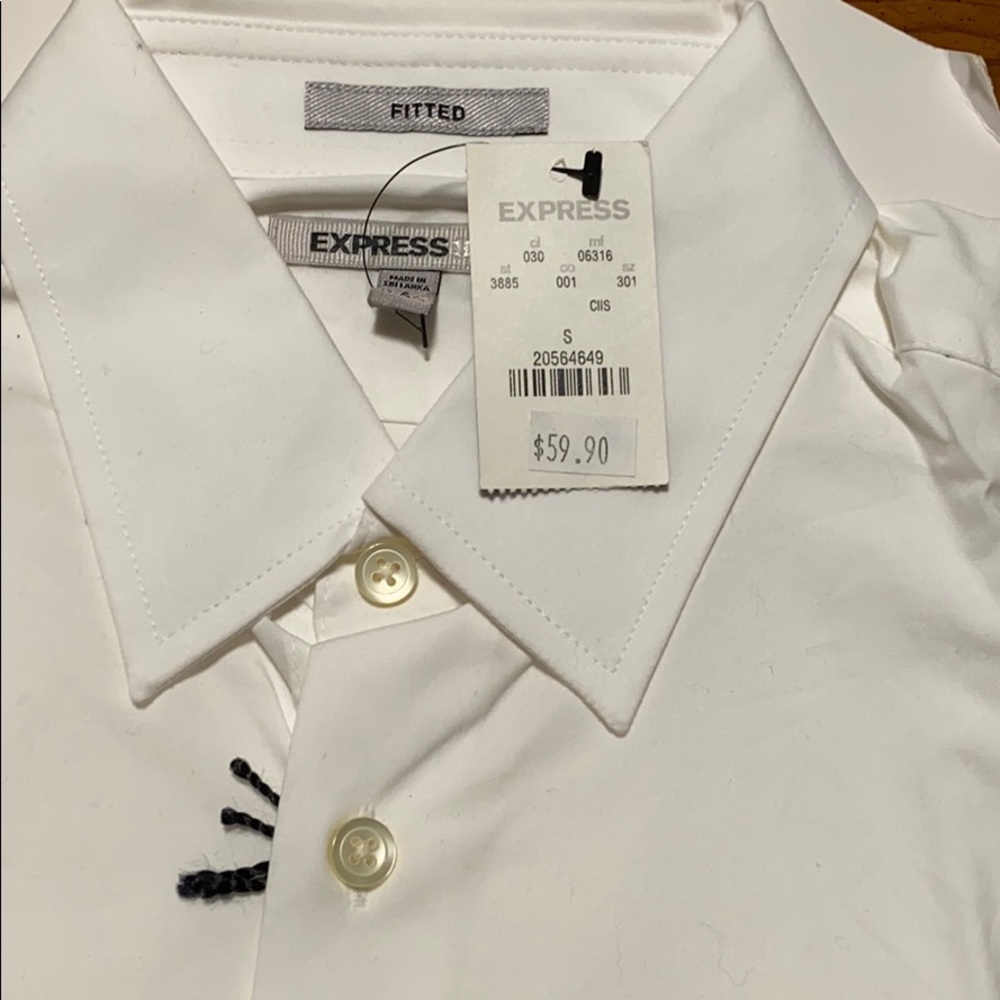 Fitted button down by express - Picture 2 of 2